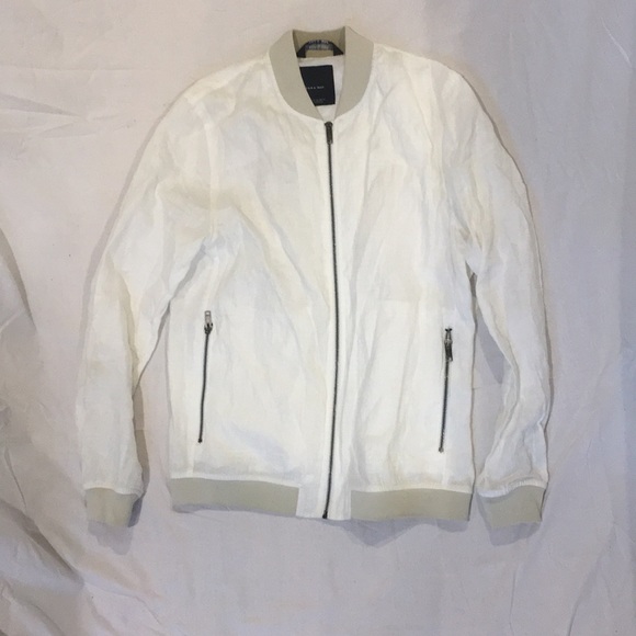 zara man linen jacket